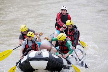 Murat Nehri'nde ilk kez rafting
