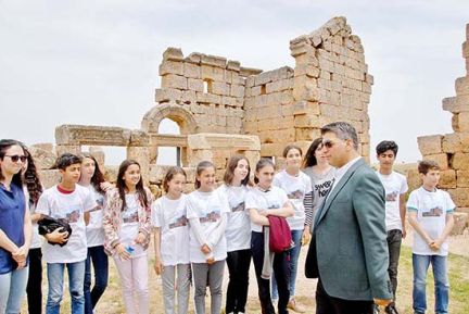 Tarihi kalede tarih dersleri