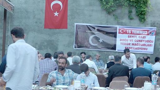 Şehit aileleri iftarda buluştu