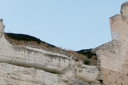 Asurlar zamanında yapılan tarihi kalede yangın