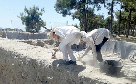 9 bin yıllık höyükte kazı başladı