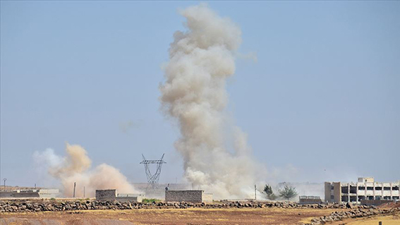 YPG/PKK yine Azez’e saldırdı