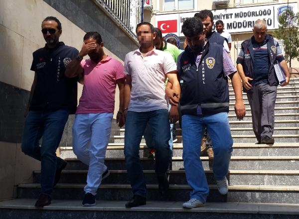 2 milyon liralık gasp olayında 5 gözaltı