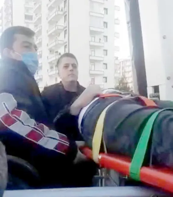 14. Katta mahsur kaldı