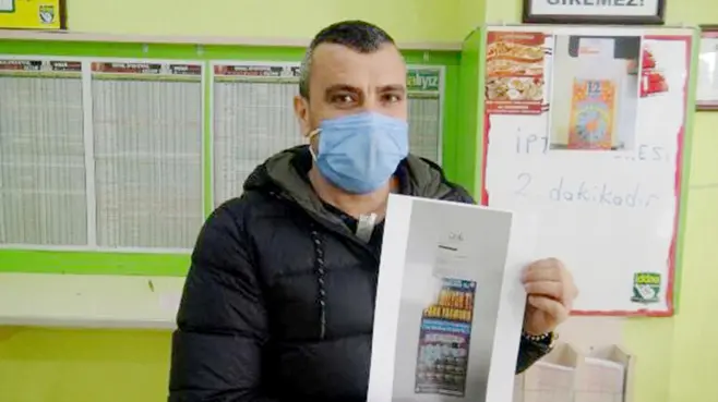 Kazı kazanda 2 milyon lira