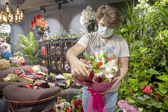 Çiçekçilerde online bereketi