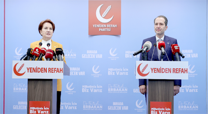 Akşener'den Erbakan'a ziyaret