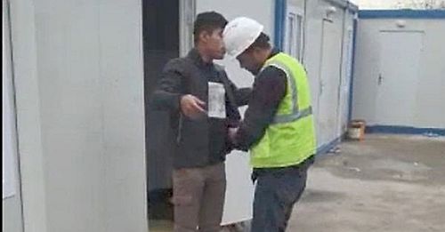 İşçi kılığına giren polis firari hükümlüyü çalıştığı şantiyede yakaladı