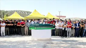 Togo'daki kazada ölen İHH gönüllüsü Çerezoğlu, toprağa verildi