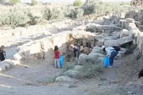 Dara kenti çöplük alanı