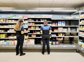 Hakkari'de ekmek ve etiket denetimi 