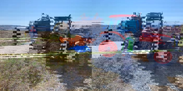 Tarım makinesinin altında kalan kadın öldü, eşi ve oğlu yaralandı