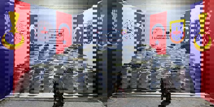 Diyarbakır Rekora koşuyor! 603 kilogram esrar