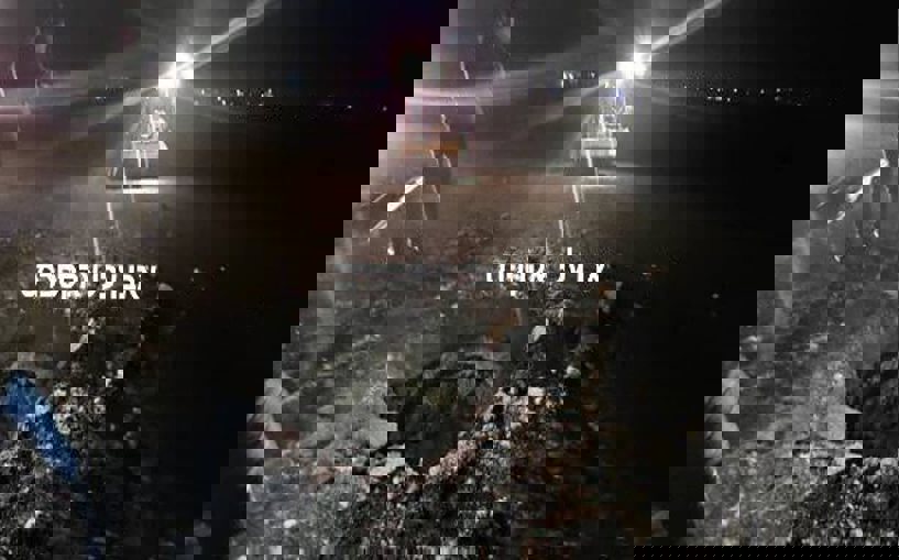 İsrail bombardımanının Halep hasarı 