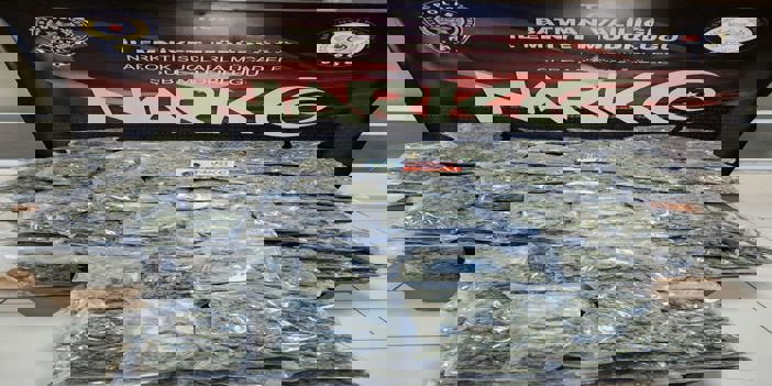 Batman'da 62 kilo 726 gram skunk ele geçirildi