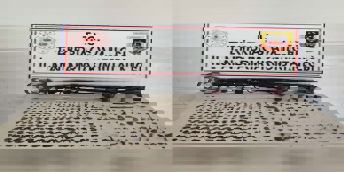 Tekirdağ'da tarihi eser kaçakçılığına operasyon