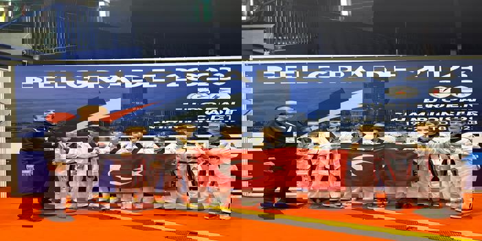 Avrupa Yıldızlar Tekvando Şampiyonası'nın ilk gününde milli sporcular 7 madalya kazandı