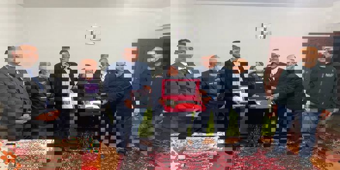 Çankırı'da Cumhuriyet'in 100. yılı dolayısıyla şehit ve gazi ailelerine ziyaret