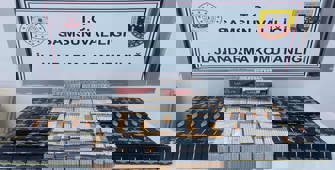 Samsun'da kaçak sigara operasyonlarında 2 gözaltı