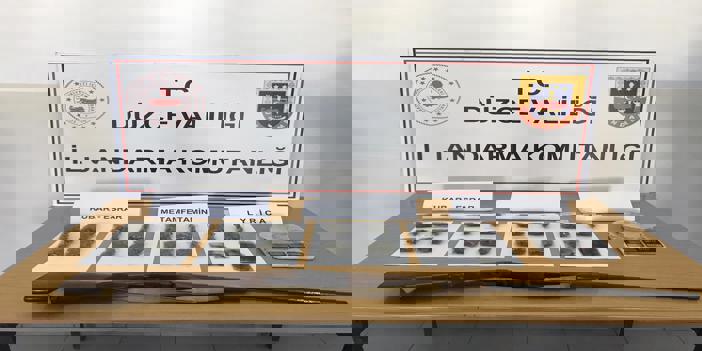 Düzce'de uyuşturucu operasyonunda 1 gözaltı