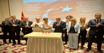 Bulgaristan’da Cumhuriyetin 100. yılı resepsiyonla kutlandı