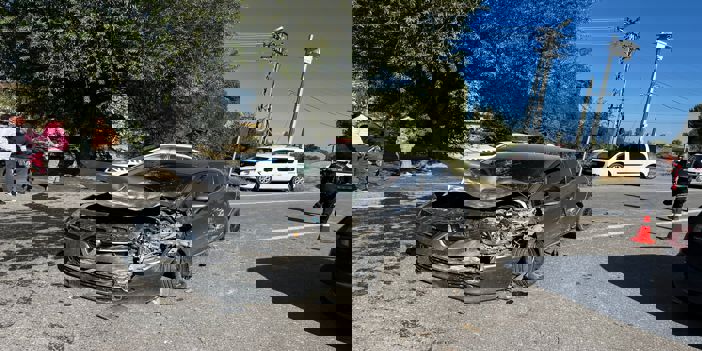 Otomobil öğrenci servis aracına çarptı, 10 kişi yaralandı