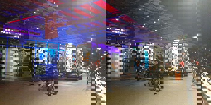 Çorum'da devrilen minibüsteki 3 kişi yaralandı