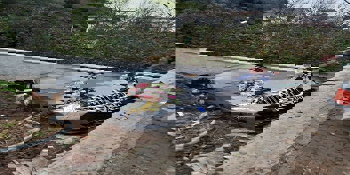 Samsun'da gelin arabasının yaptığı trafik kazasında 2 kişi yaralandı