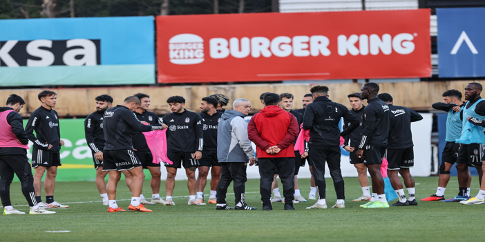 Beşiktaş, Samsunspor maçının hazırlıkları sürüyor