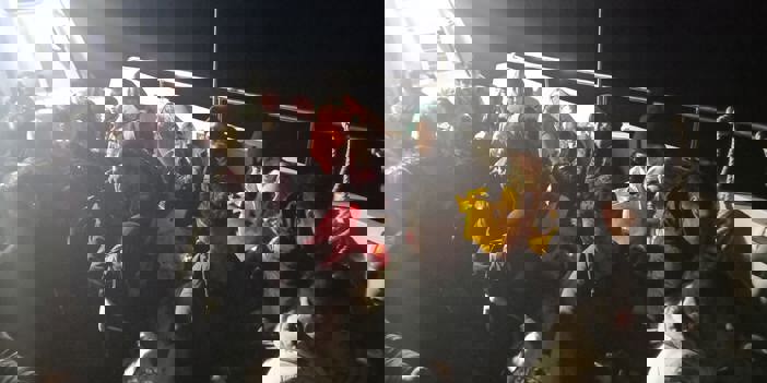 Bodrum açıklarında 15 göçmen yakalandı