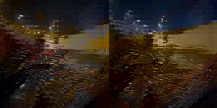 Çankırı'da sağanak ve fırtına etkili oldu