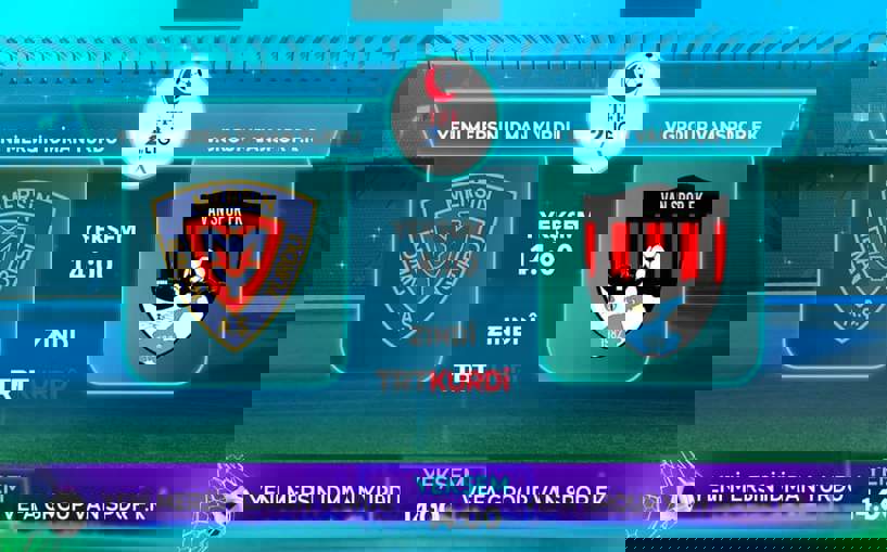 Lider Vanspor’un kritik maçı TRT Kurdi’de