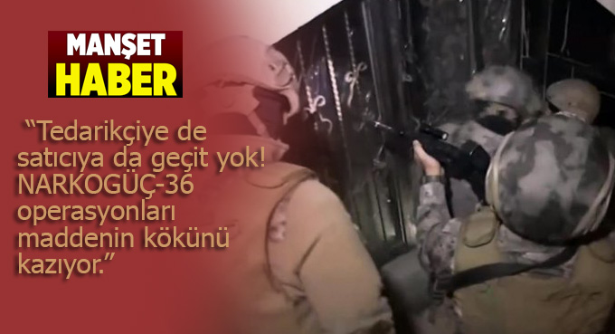 Narkotimlerin radarındaki uyuşturucu imalatçıları gözaltında 