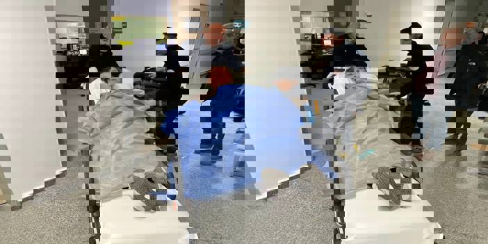 Aksaray'da bir kadın tartıştığı eşi tarafından bıçakla yaralandı