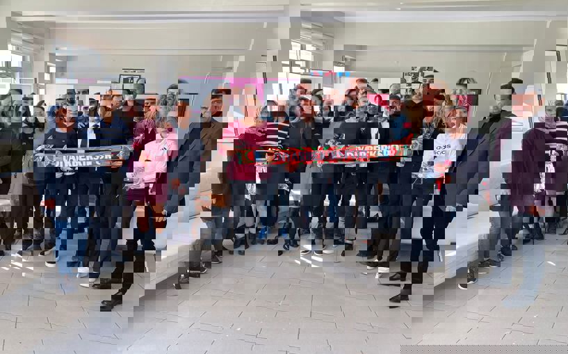 Diyarbekirspor başkanından Spor Lisesi'ne Öğretmenler Günü sürpriz