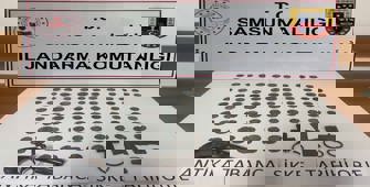 Samsun'da 120 sikke ele geçirildi