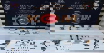 Elazığ'da silah kaçakçılığı operasyonunda 2 şüpheli yakalandı