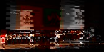 Karabük'te lise öğrencileri şehit öğretmenler anıldı