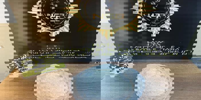 Hatay'da uyuşturucu operasyonunda 1 şüpheli tutuklandı