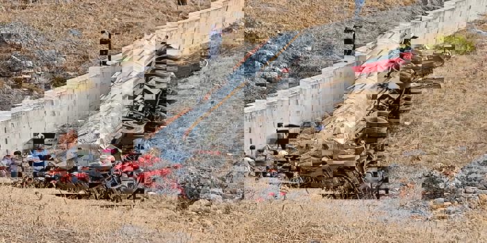 Gaziantep'te şarampole devrilen tankerin sürücüsü yaralandı