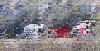 Çorum'da çıkan yangında 10 dekar ceviz bahçesi zarar gördü