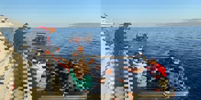 Bodrum açıklarında 87 düzensiz göçmen kurtarıldı