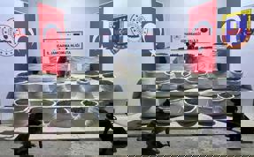 Terör operasyonunda çok sayıda mühimmat