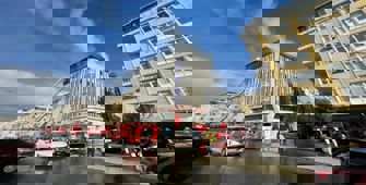 Güngören'de özel bir hastanede çıkan yangın söndürüldü