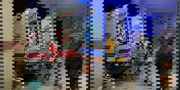 Kocaeli'de istinat duvarından düşen çocuk yaralandı