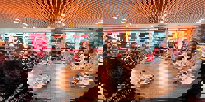 Hatay'da İskenderun Gençlik Merkezi üyeleri, Yemenli üniversite öğrencileriyle buluştu