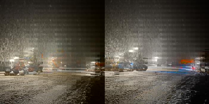 Antalya-Konya kara yolu kar nedeniyle tır ve kamyon geçişine kapatıldı