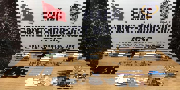 Elazığ'da asayiş operasyonunda 8 şüpheli yakalandı