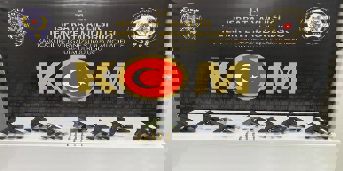 Isparta'da silah kaçakçılığı operasyonunda 3 kişi yakalandı