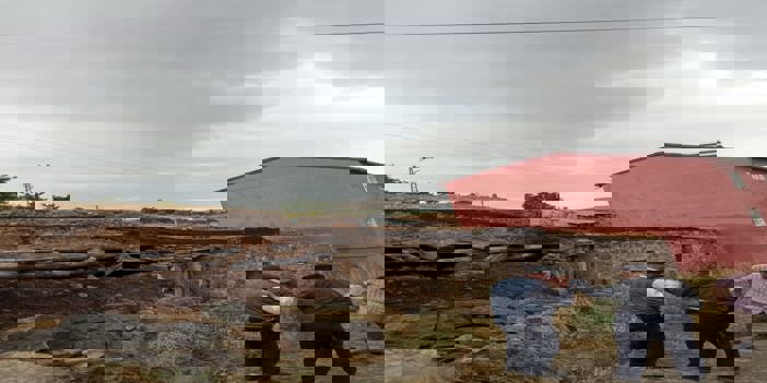 Erzurum'da çıkan yangında 2 ev kullanılamaz hale geldi